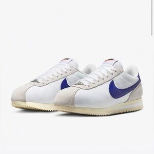 New Nike Cortez Textile “White Phantom Alabaster Deep Night “ Women’s Shoes